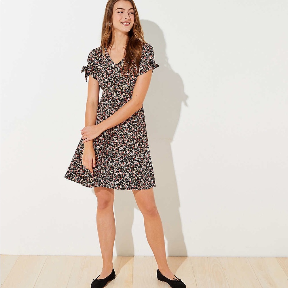 🆕LOFT | Floral💐Flare Dress